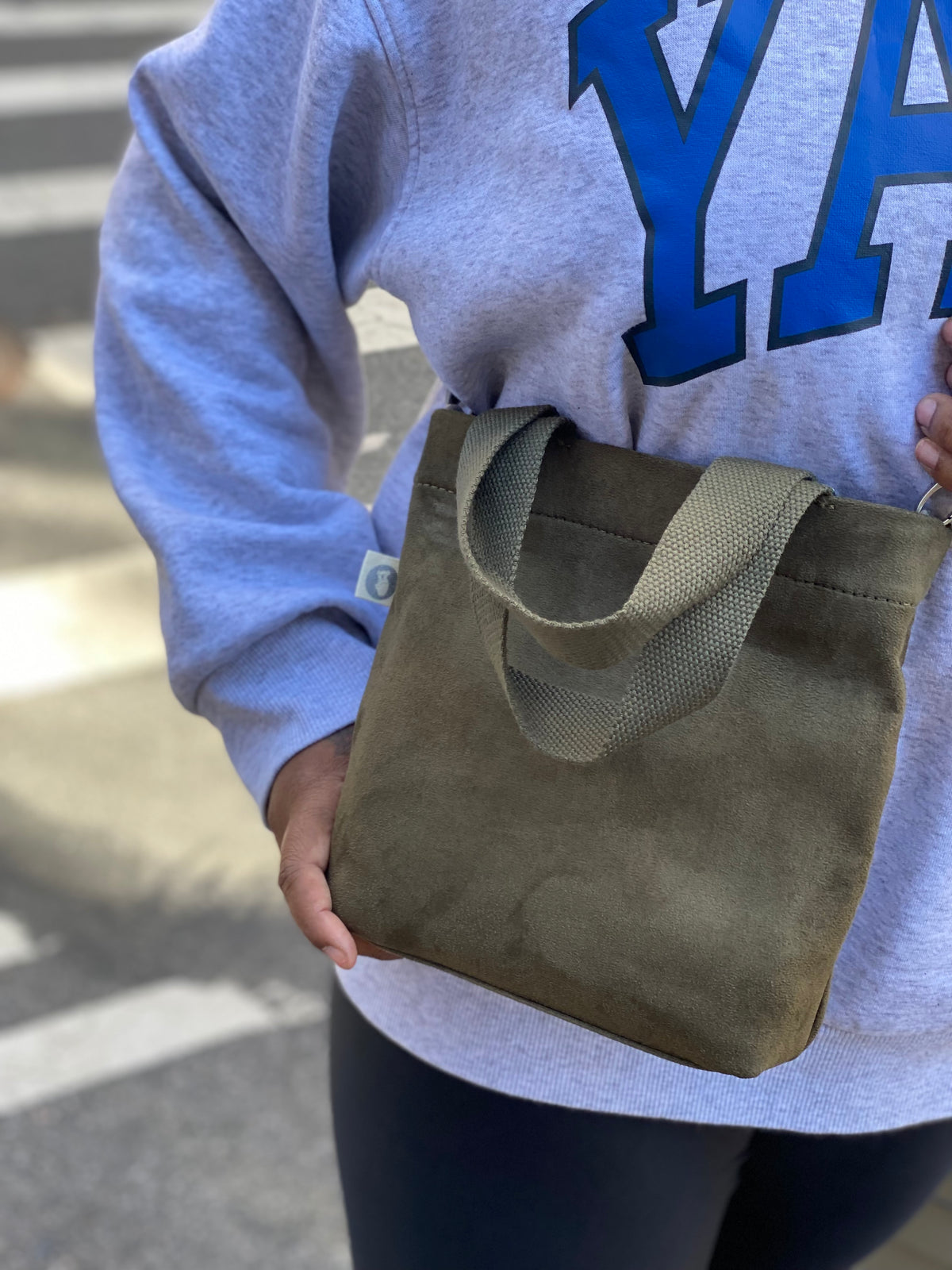 Everything Bag Olive with White Matte BEACHY